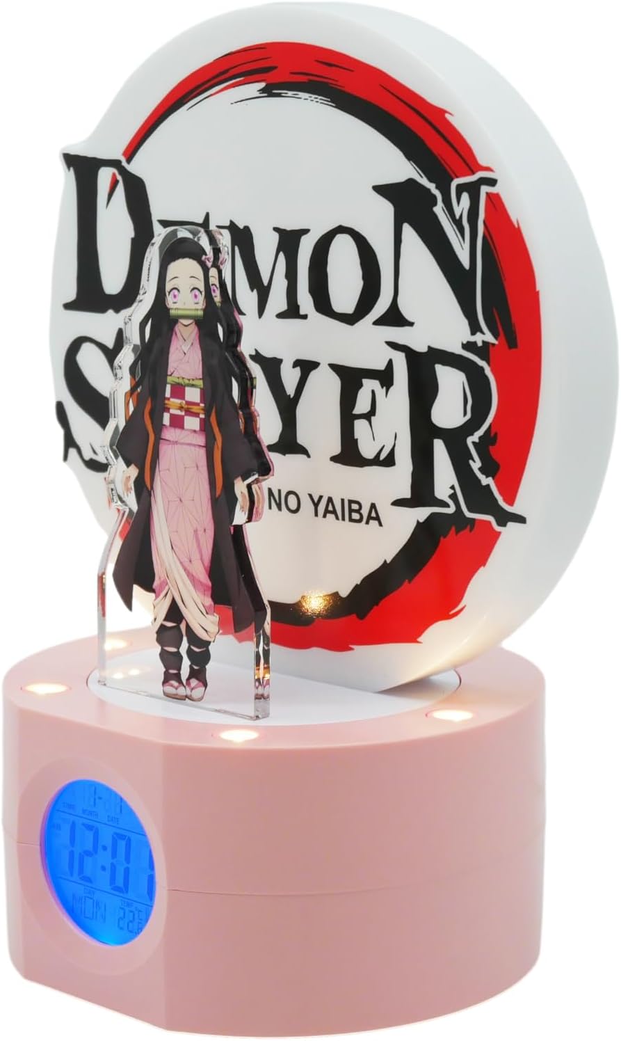 DEMON SLAYER - Nezuko - Réveil Lumineux LED - 22 cm