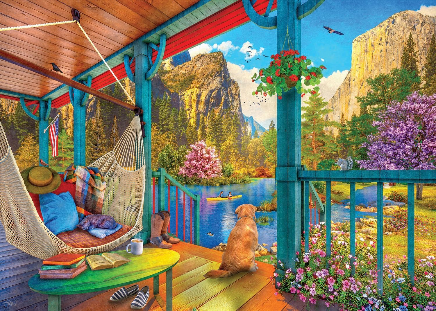 Hammock with a View by Dominic Davison