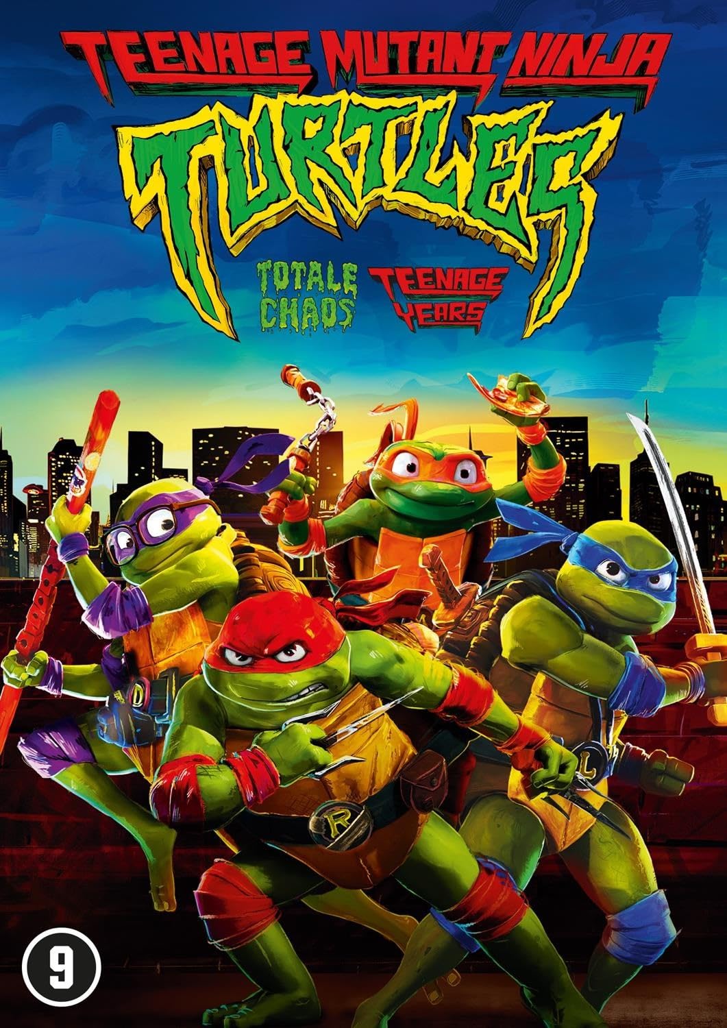 Teenage Mutant Ninja Turtles - Mutant Mayhem (Dvd) (Region 2)