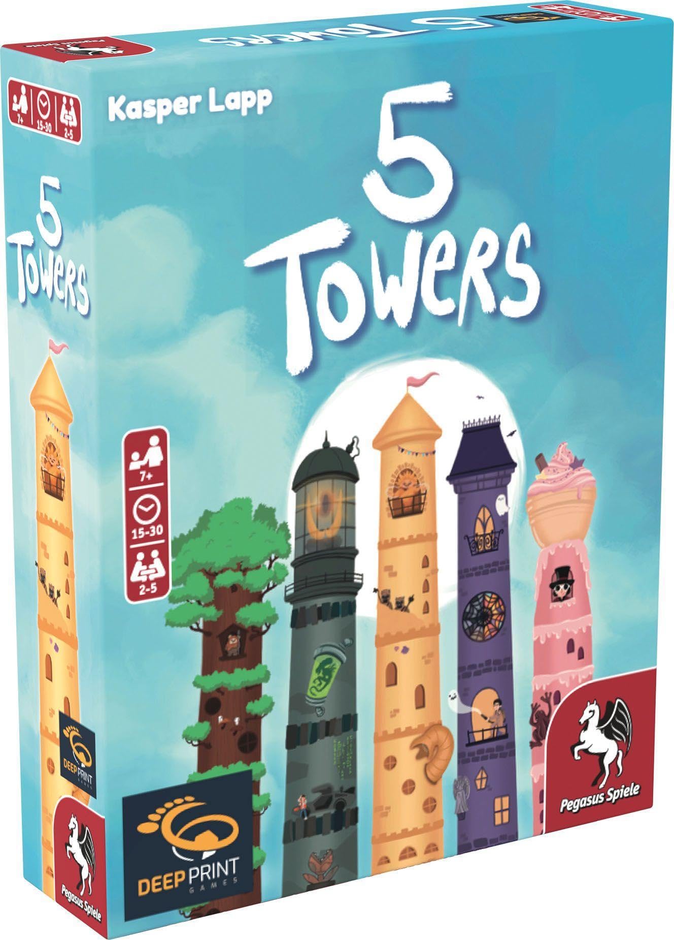 5 Towers (Deep Print Games) (English Edition