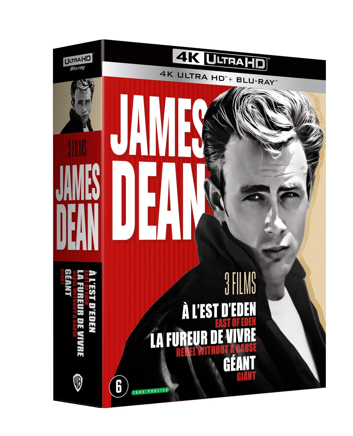 JAMES DEAN COLLECTION 4K UltraHD (NL Versie
