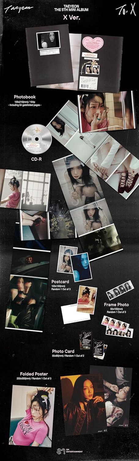 To. X (B Version) - incl. Booklet, Postcard, Mini-Poster, Polaroid, Photo + Photocard