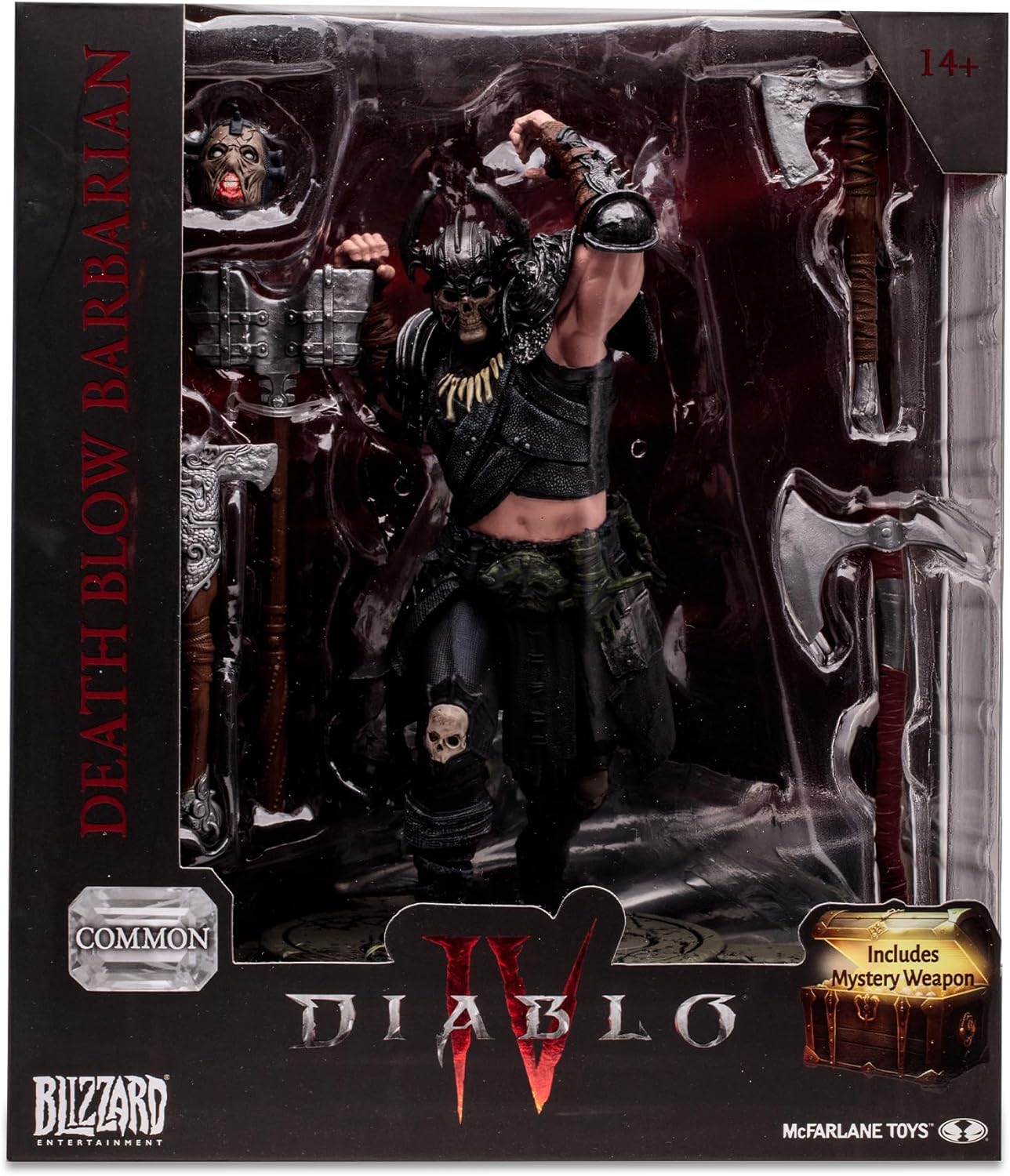 McFarlane Toys - Diablo IV Death Blow Barbarian (Common) 1:12 Scale Posed Figure