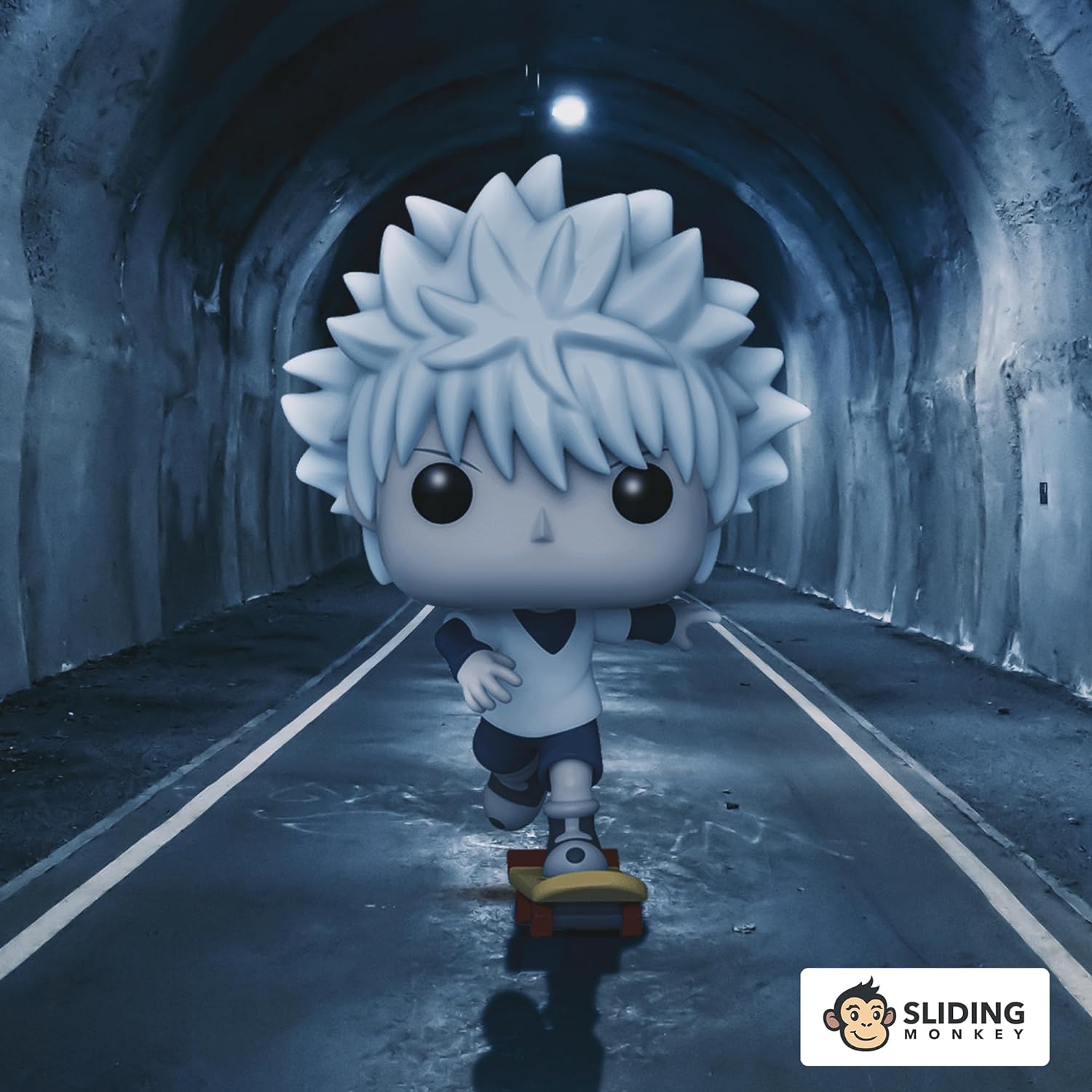 Hunter x Hunter POP! Animation Vinyl figurines Killua w/Skateboard 9 cm