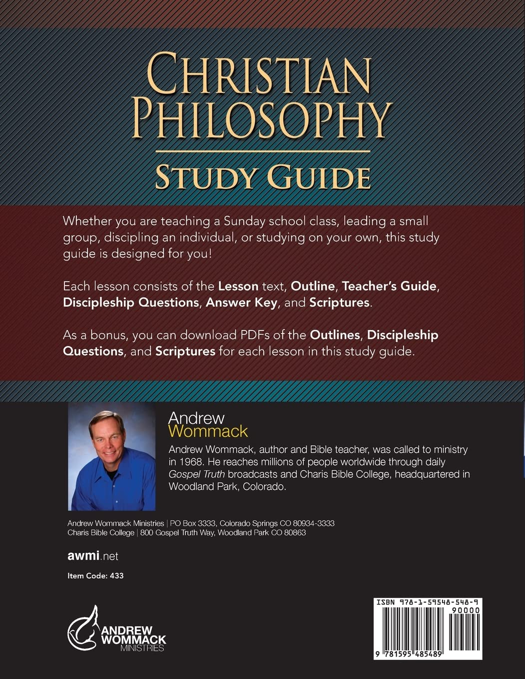 Christian Philosophy Study Guide