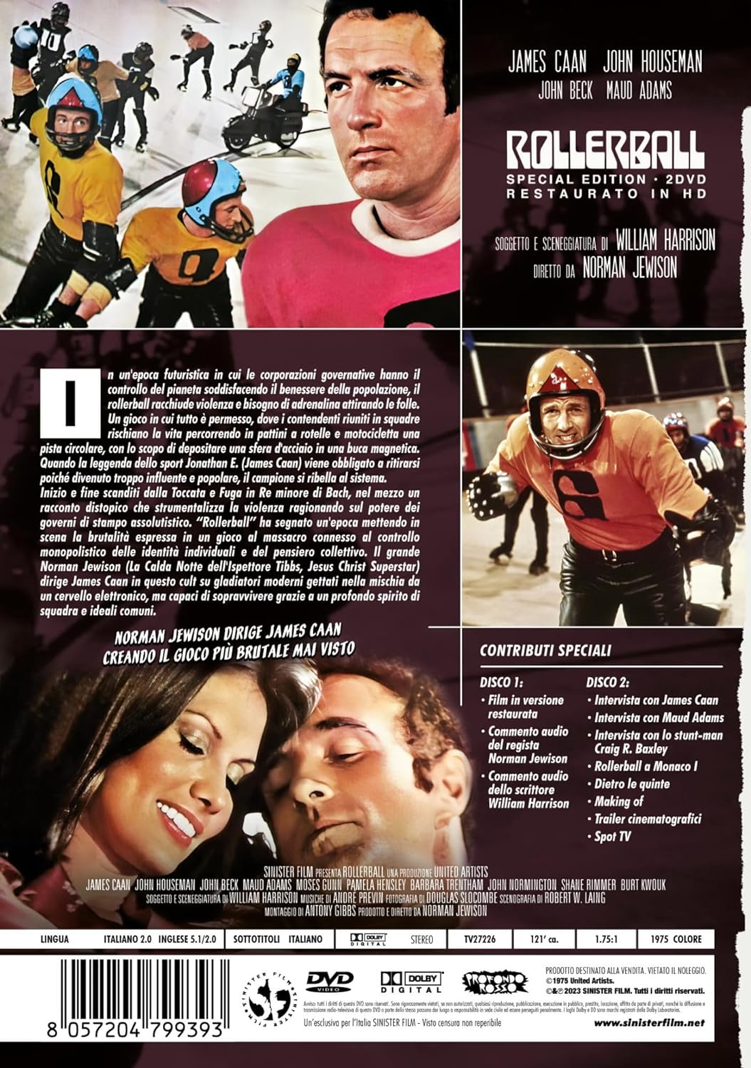 Rollerball (Special Edition) (Restaurato In Hd) (2 Dvd