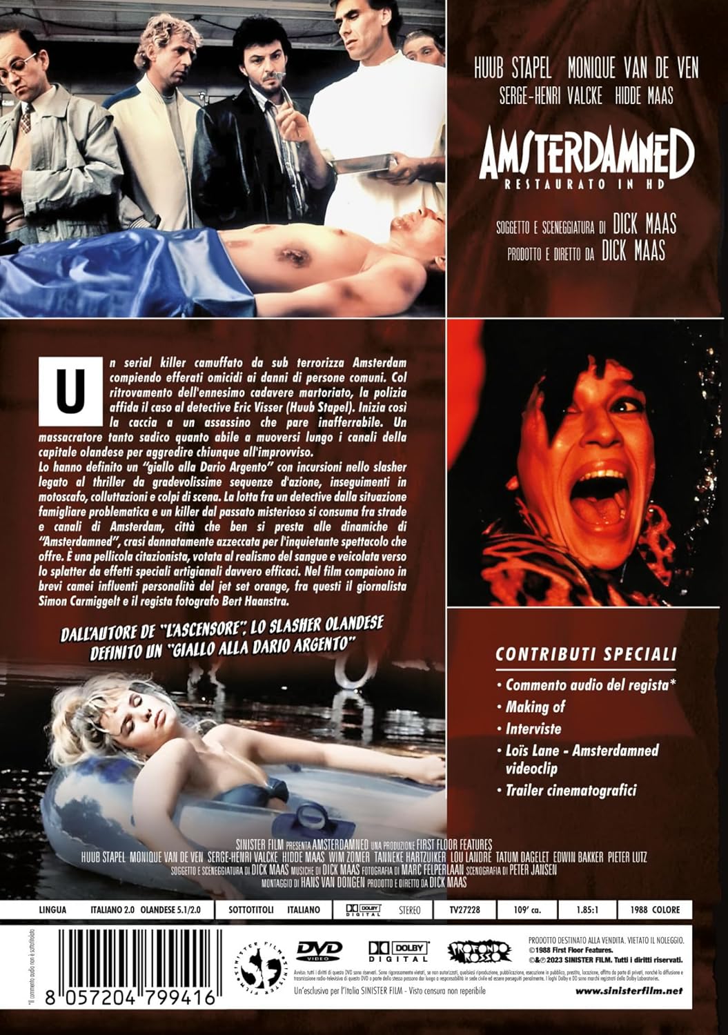 Amsterdamned (Special Edition) (Restaurato In Hd
