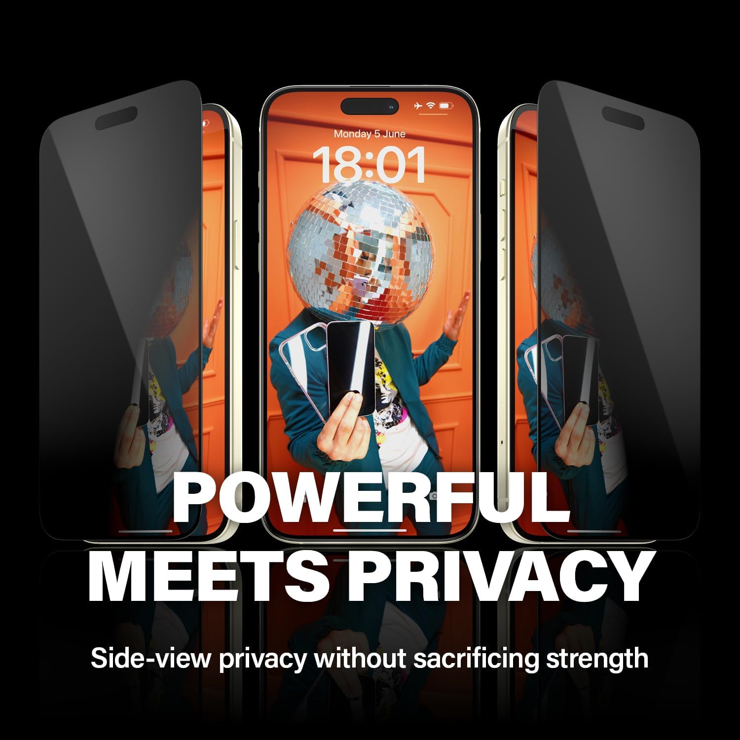 Panzerglass - Apple Iphone 15 Plus 6.7 Ultra Wide Fit With Applicator Privacy