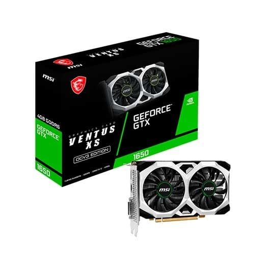 Graphics Card Msi Geforce Gtx 1650 D6 Ventus Xs Ocv3 4 Gb Ram