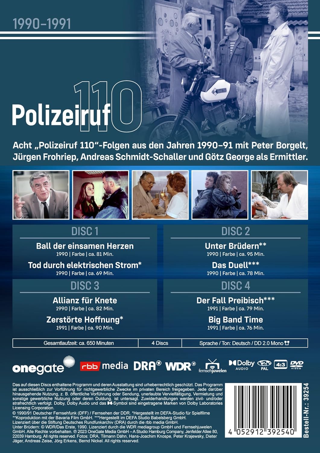 Polizeiruf 110 - Box 18 (DDR TV-Archiv) mit Sammelrücken