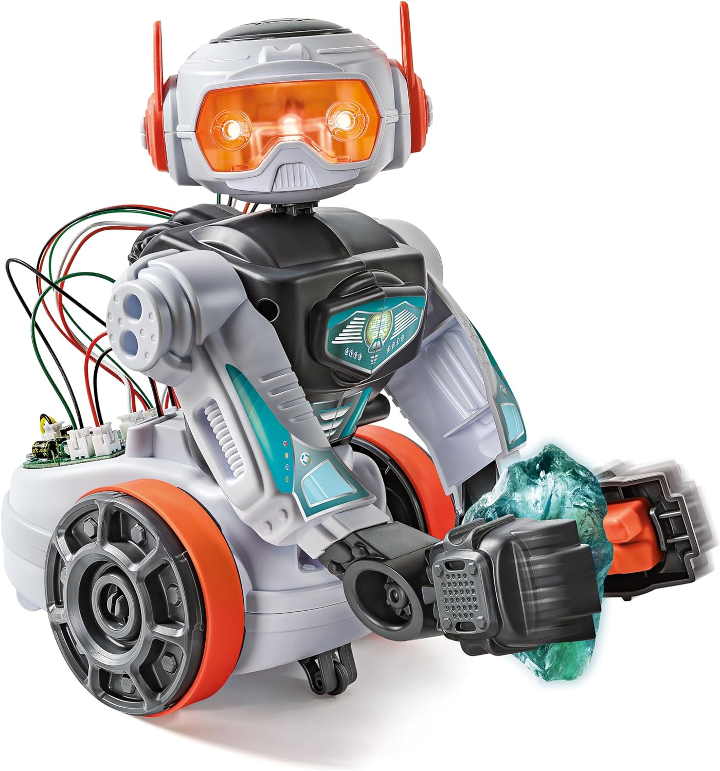 Clementoni - 56183 - Wetenschap & Spel - Evolutie Robot - Speelgoedrobot (Franse, Nederlandse Taal), Programmeerbaar, Robot Interactive, STEM, Robotica, Educatieve Spellen 8 Jaar, Gemaakt in Italy