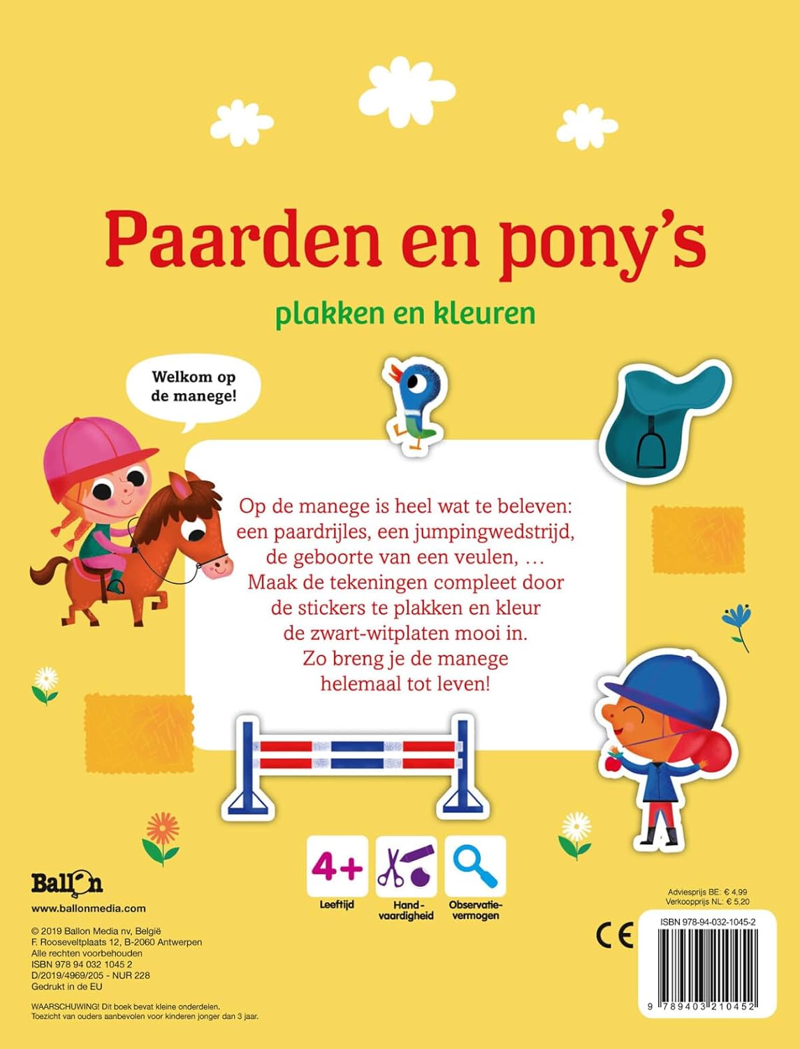 Paarden en pony's (Huisjesreeks, 1