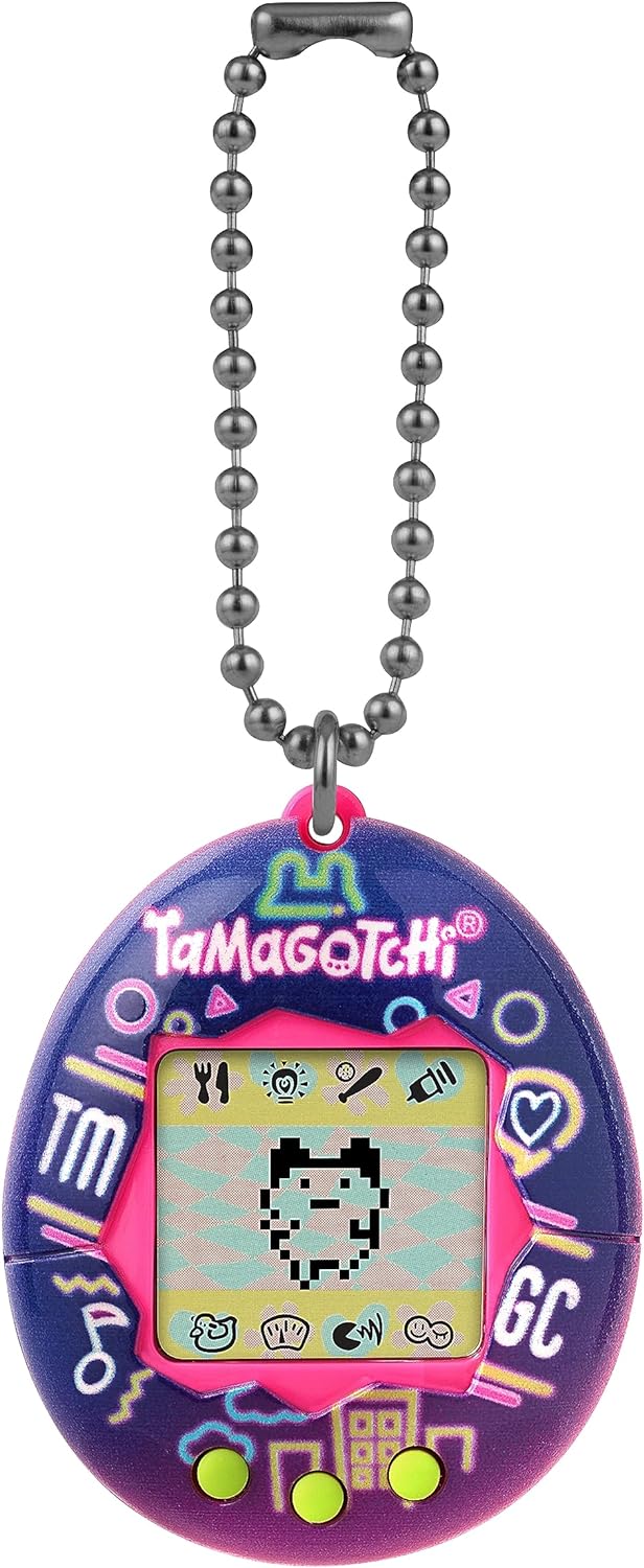 TAMAGOTCHI Bandai Original Neon Lights Digital Pet | Nurture And Raise The Original Electronic Pet Japanese Kids Toys For Girls And Boys Make Great 90s Retro Gifts