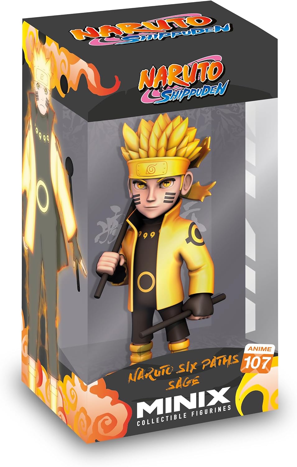 Minix - Anime #107 - Naruto Shippuden - Naruto Six Paths - Figurine à collectionner 12 cm