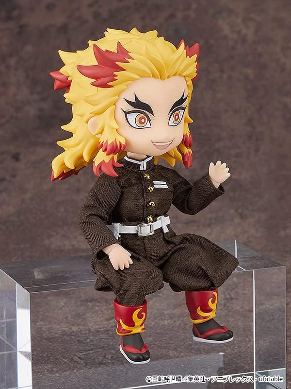 Good Smile Company Demon Slayer: Kimetsu no Yaiba figurine Nendoroid Doll Kyojuro Rengoku 14 cm