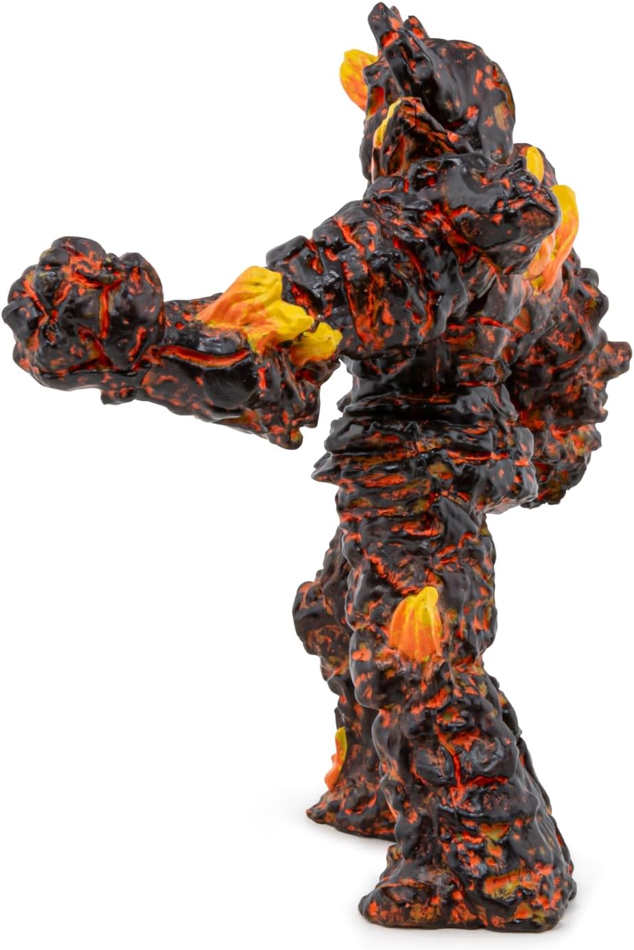 Papo Fantasy World Fire Golem Toy Figure, Three Years And Above, Brown/Orange (36026)