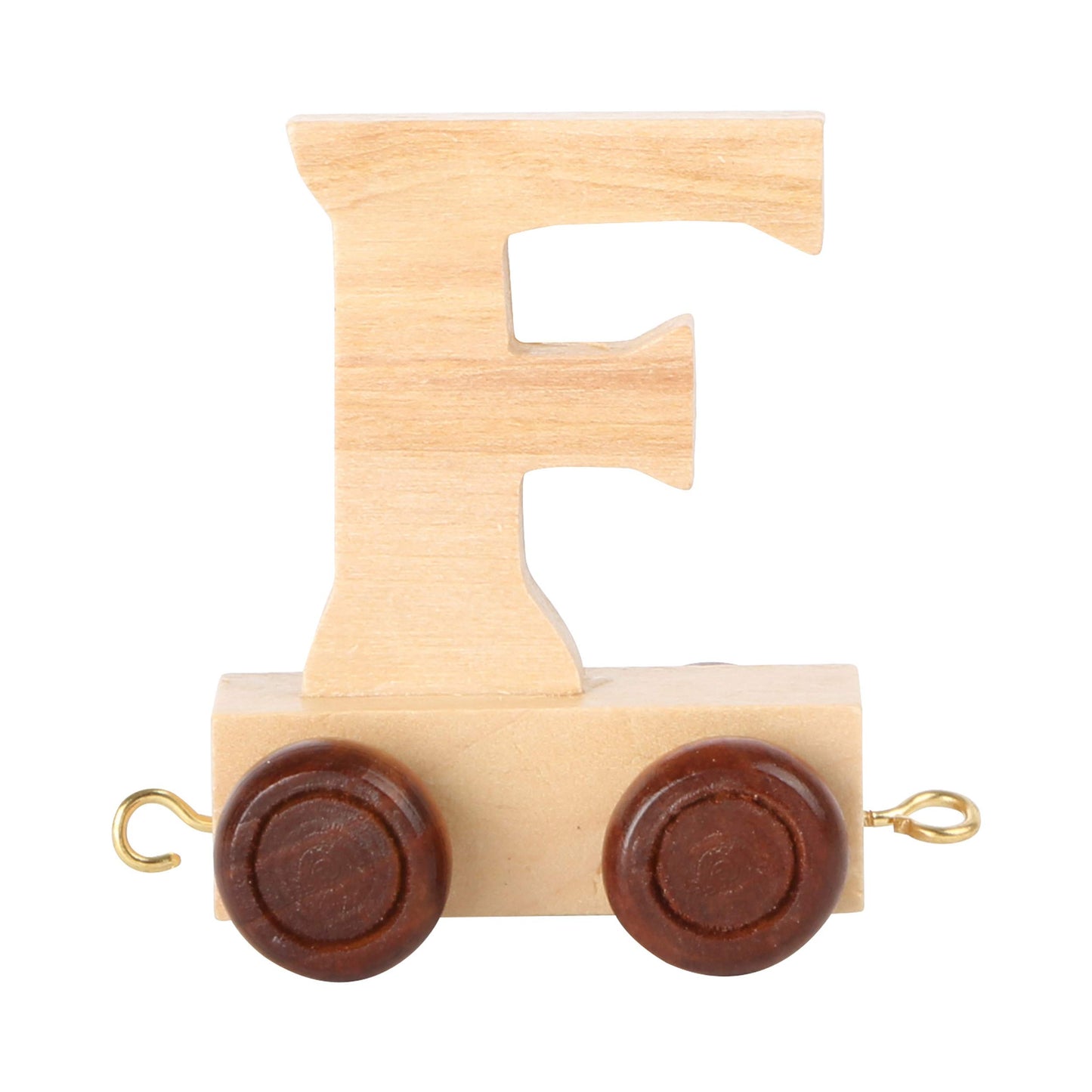 Childrens Personalised Wooden Alphabet Letter Train A-Z Name Set All Letters Available (Letter F