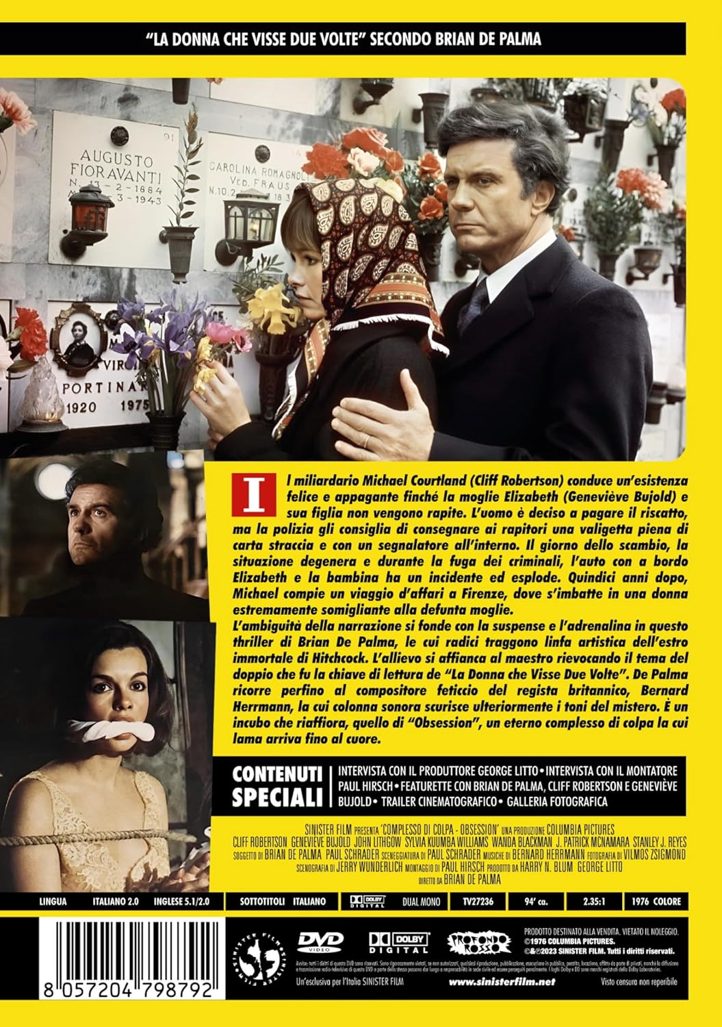 Complesso Di Colpa - Obsession (Special Edition) (2 Dvd) (Restaurato In Hd