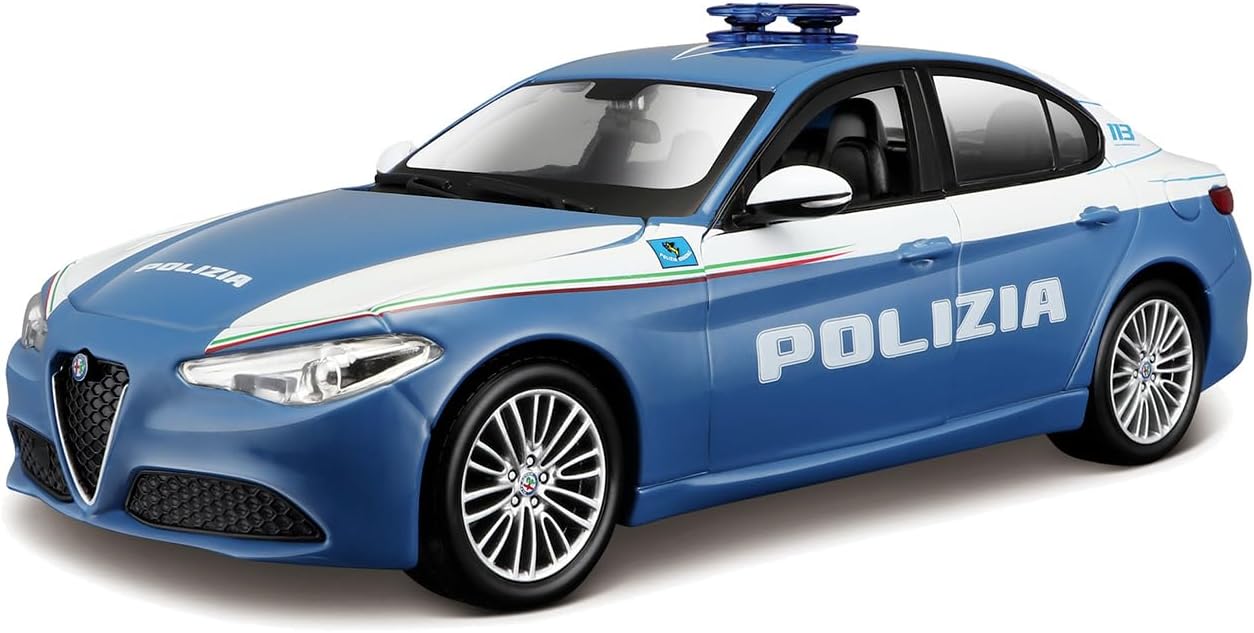 Burago Car 1:24 Model Kit Giulia Police