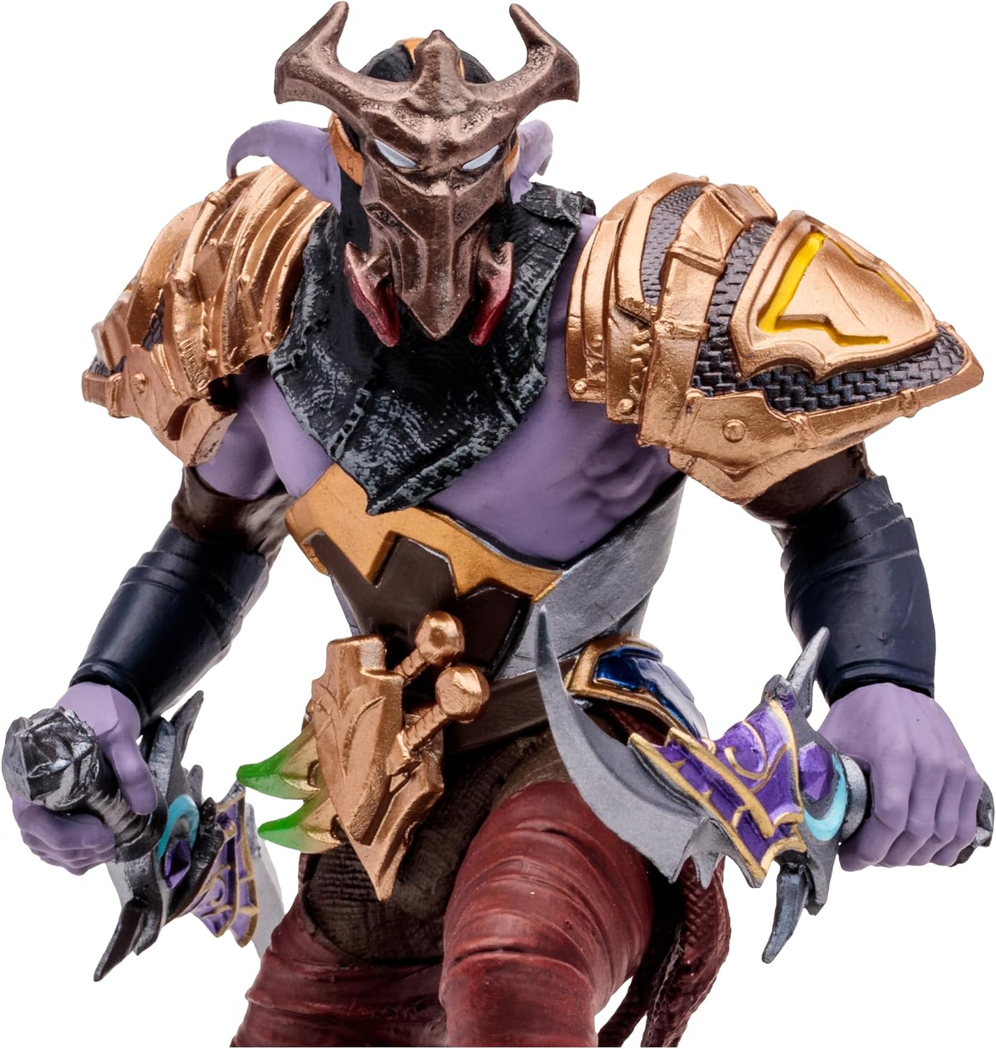 McFarlane Toys World of Warcraft 6 Inches - Night Elf: Druid/Rogue Action Figure - Incredibly Detailed 1:12 Scale Figure Based on the Global Phenomenon Night Elf: Druid/Rogue (Epic)