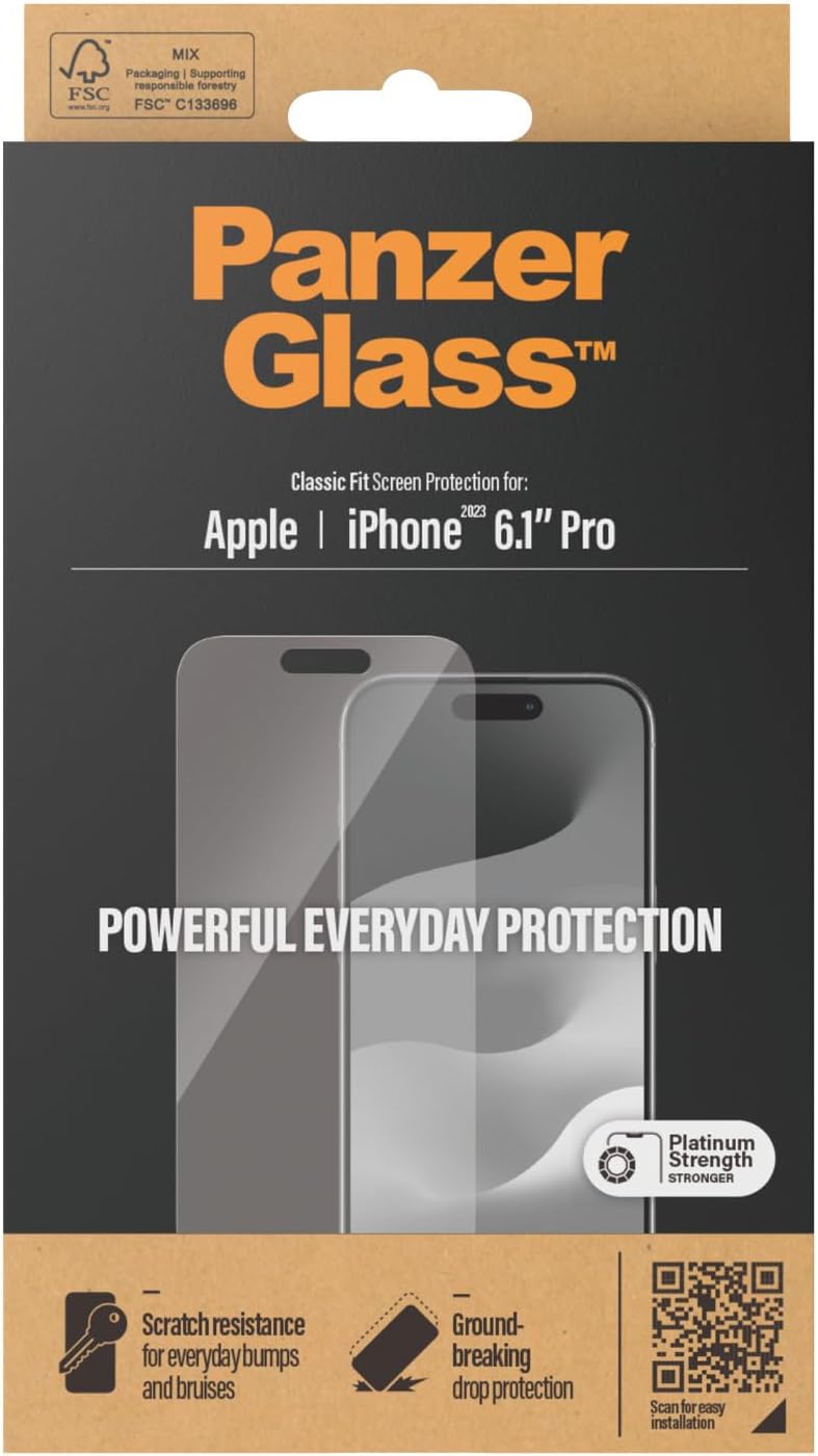 PanzerGlass Classic Fit Protection d'écran transparent Apple 1 pièce(s