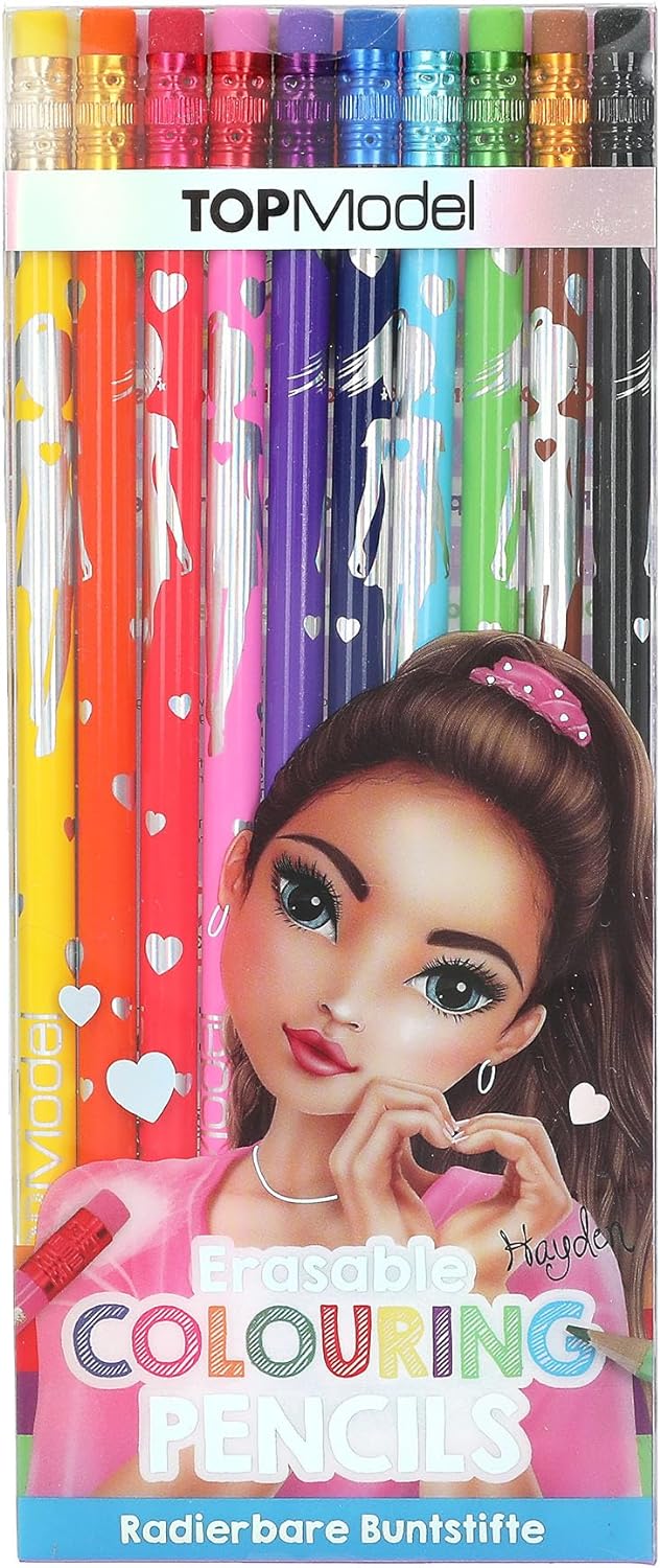 Depesche Topmodel Erasable Colouring Pencil Set
