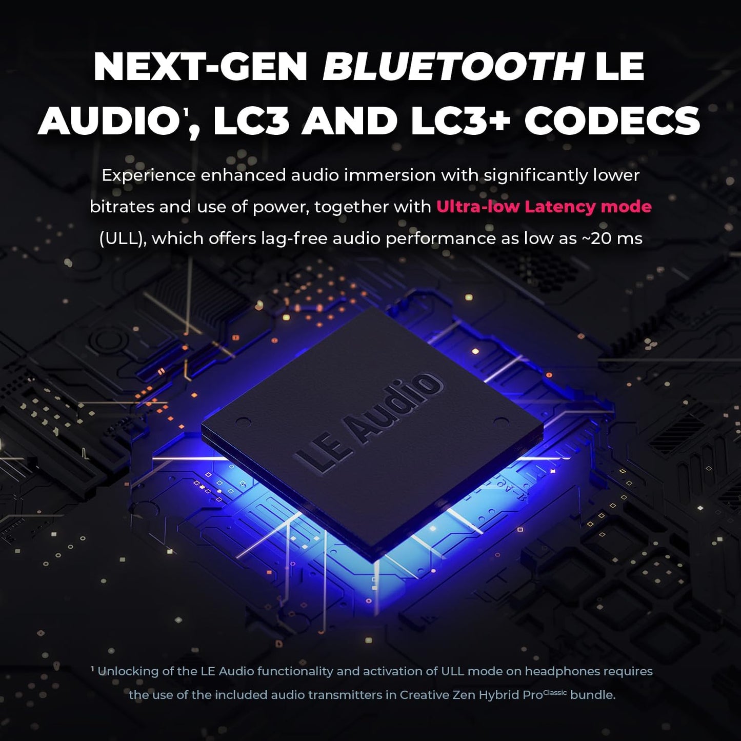 Creative Labs Zen Hybrid Pro (schwarz, ANC, Bluetooth, USB-C