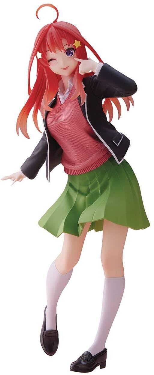 The Quintessential Quintuplets Statuette PVC Itsuki Nakano School Uniform Ver Renewal Edition