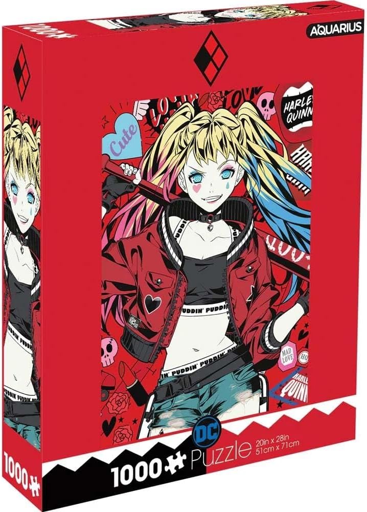 AQUARIUS - DC Comics Harley Quinn Puddin' 1000 Piece Jigsaw Puzzle