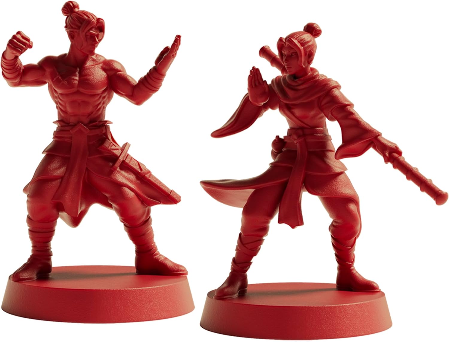 HeroQuest Hero Collection Path of The Wandering Monk Figures | Includes 2 Detailed Miniatures | Requires HeroQuest Game System to Play | Ages 14 and Up