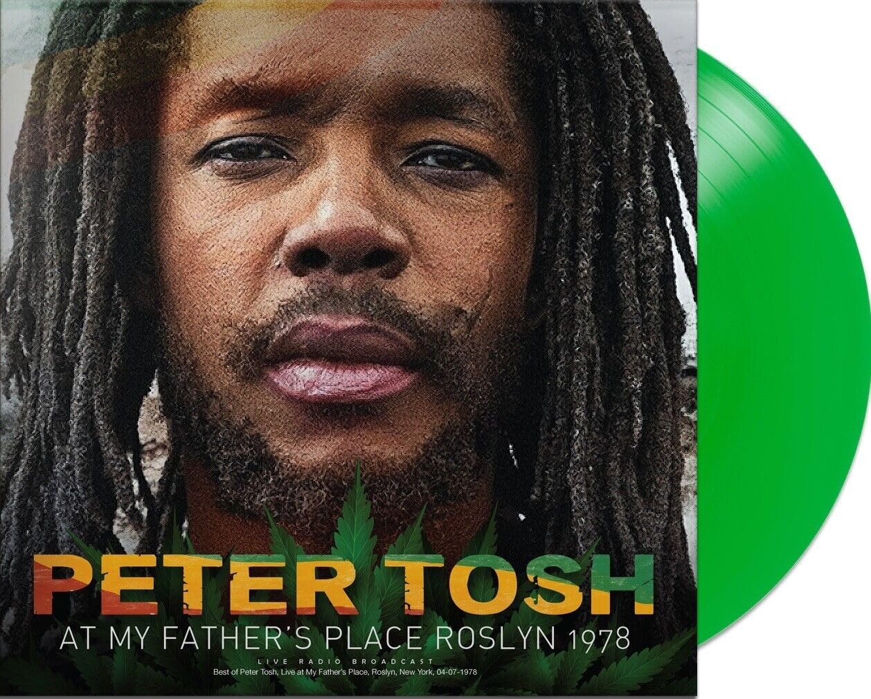 At My Father's Place 1978-green transparent Sleeve