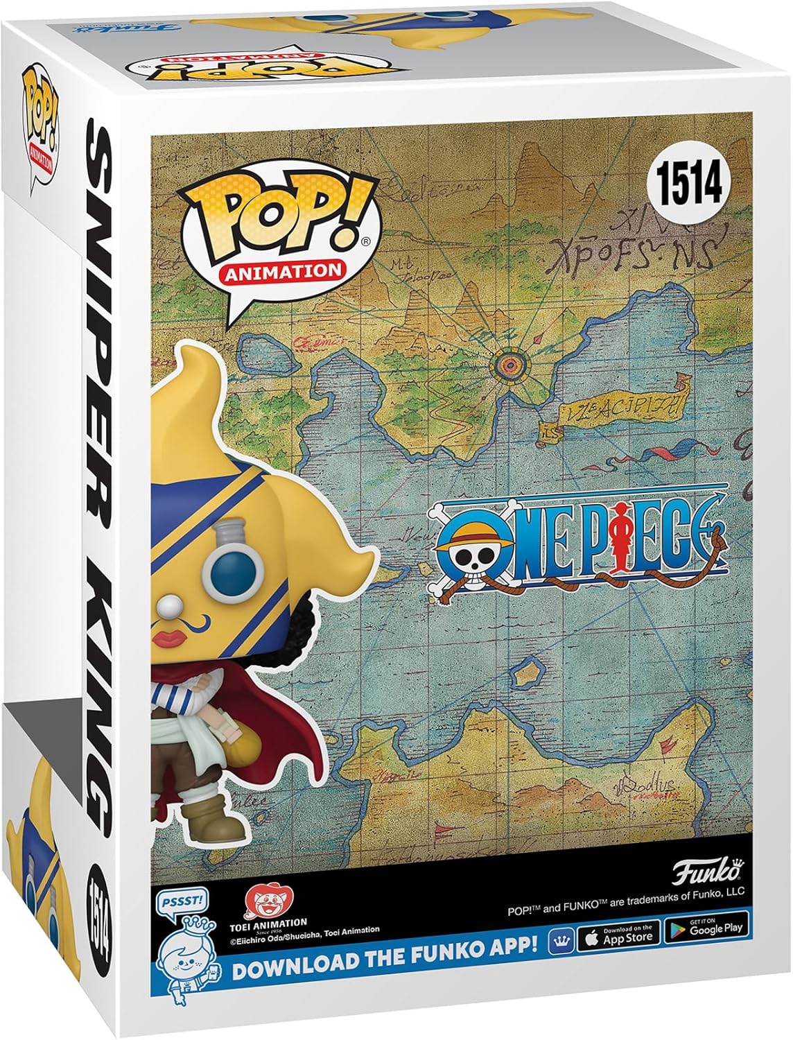 Funko Pop! Animation: OP - Sniper King - 1/6 Odds for Rare Chase Variant - One Piece - Collectable Vinyl Figure - Gift Idea - Official Merchandise - Toys for Kids & Adults - Anime Fans