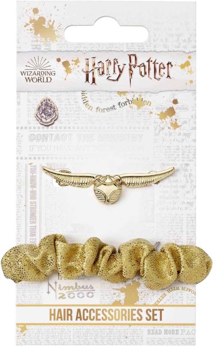 Harry Potter - Golden Snitch Hair Accessory Set