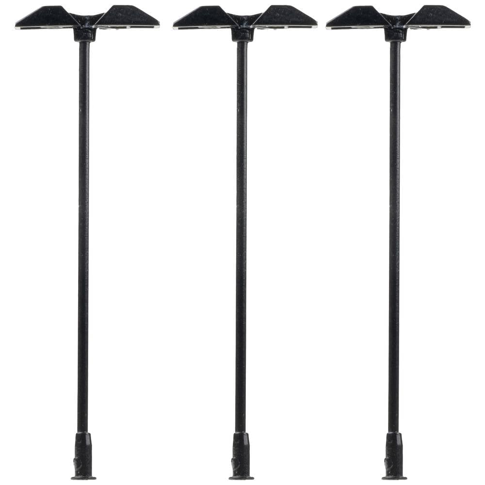 Faller N Luminaire de Quai de Gare Double modèle Fini 272132 3 pc(s