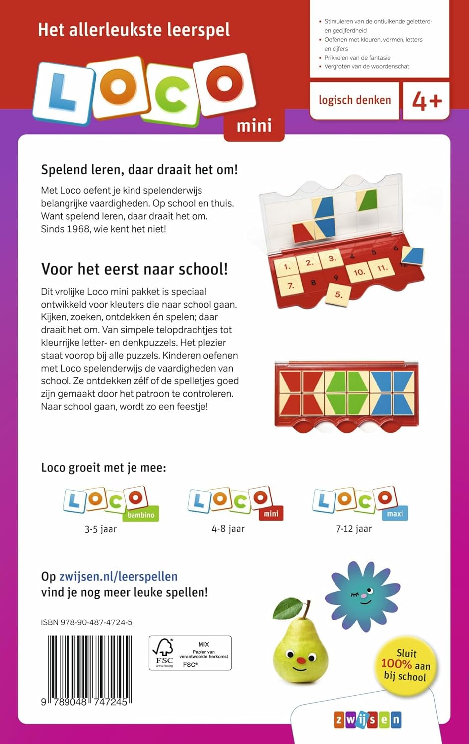 ik ga naar de kleuterklas pakket (Loco Mini