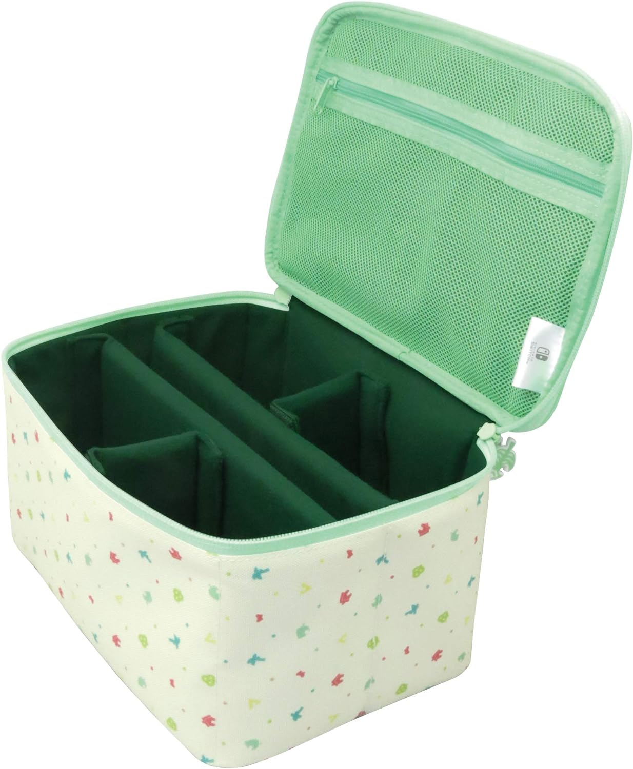Hori Carry All Travel Carrying Storage Case for Console and Dock (Animal Crossing) - Nintendo Switch Lite (Nintendo Switch