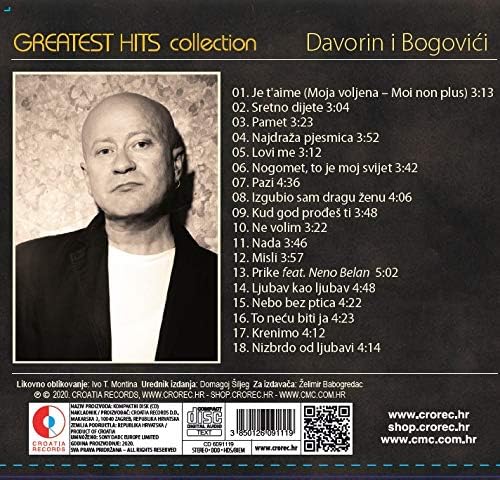 Greatest Hits Collection / Davorin I Bogovici