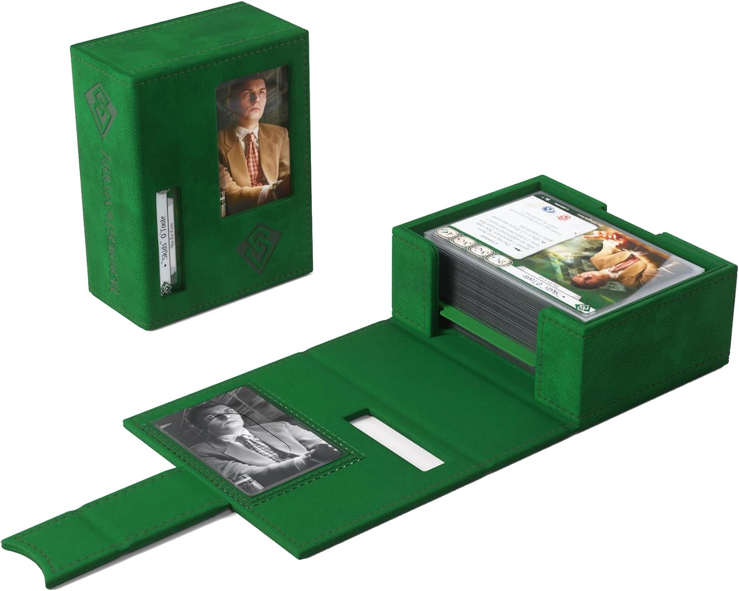 Gamegenic | Arkham Horror Investigator Deck Tome Rogue Green |Accesorio para Arkham Horror El Juego de Cartas