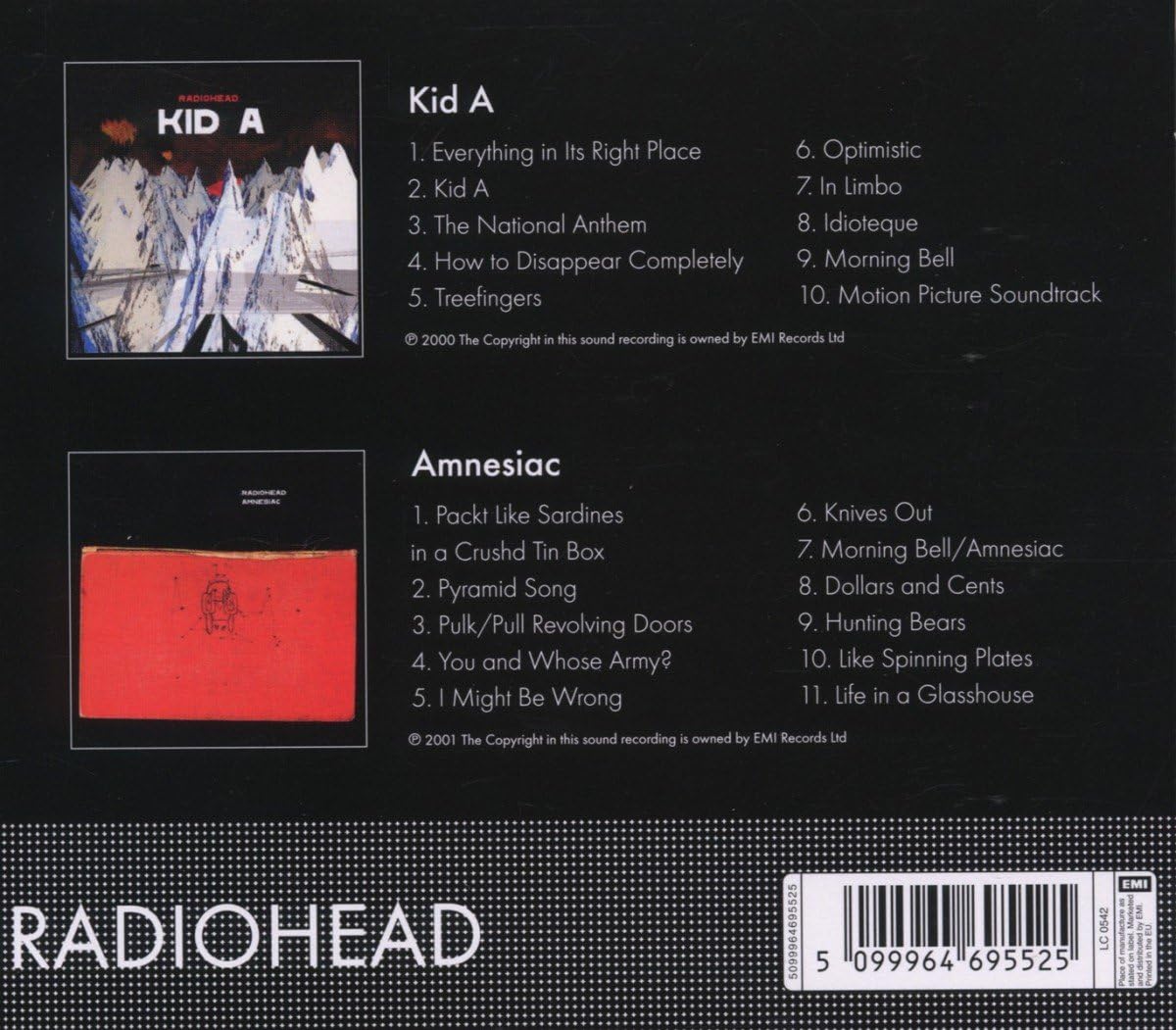 Radiohead - Kid A / Amnesiac (2 Cd)
