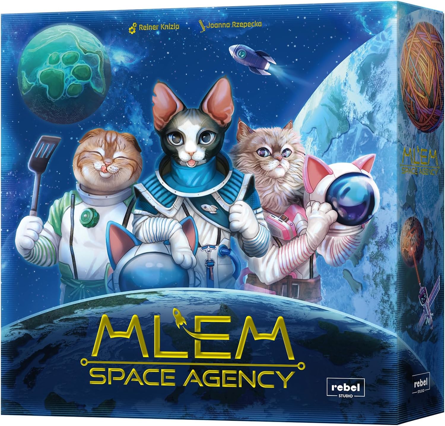 Rebel | MLEM Space Agency | Board Game | Ages 8+ | 2-5 Players | 45-60 Minutes Playing Time