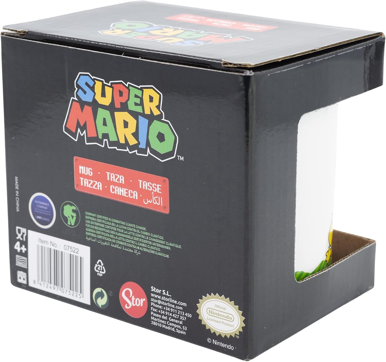 KERAMIKTASSE 325 ML | SUPER MARIO GROUP DNLS, Farbig