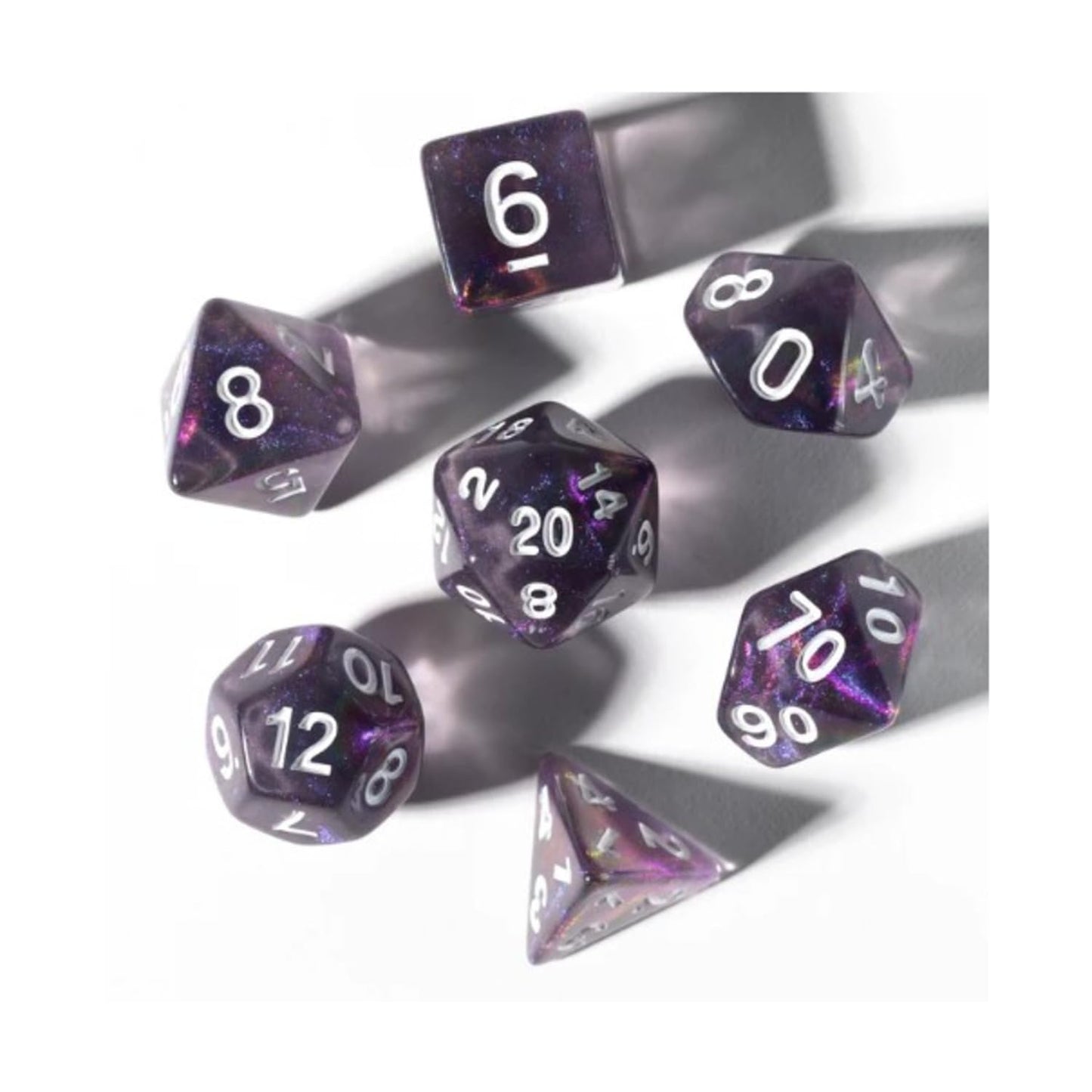 Poly Set - Unearthed Treasure - Amethyst (8)