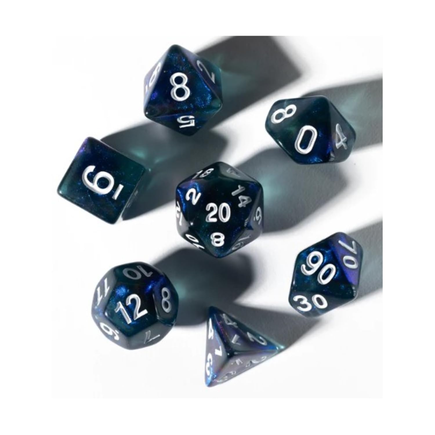 Poly Set - Unearthed Treasure - Sapphire (8)