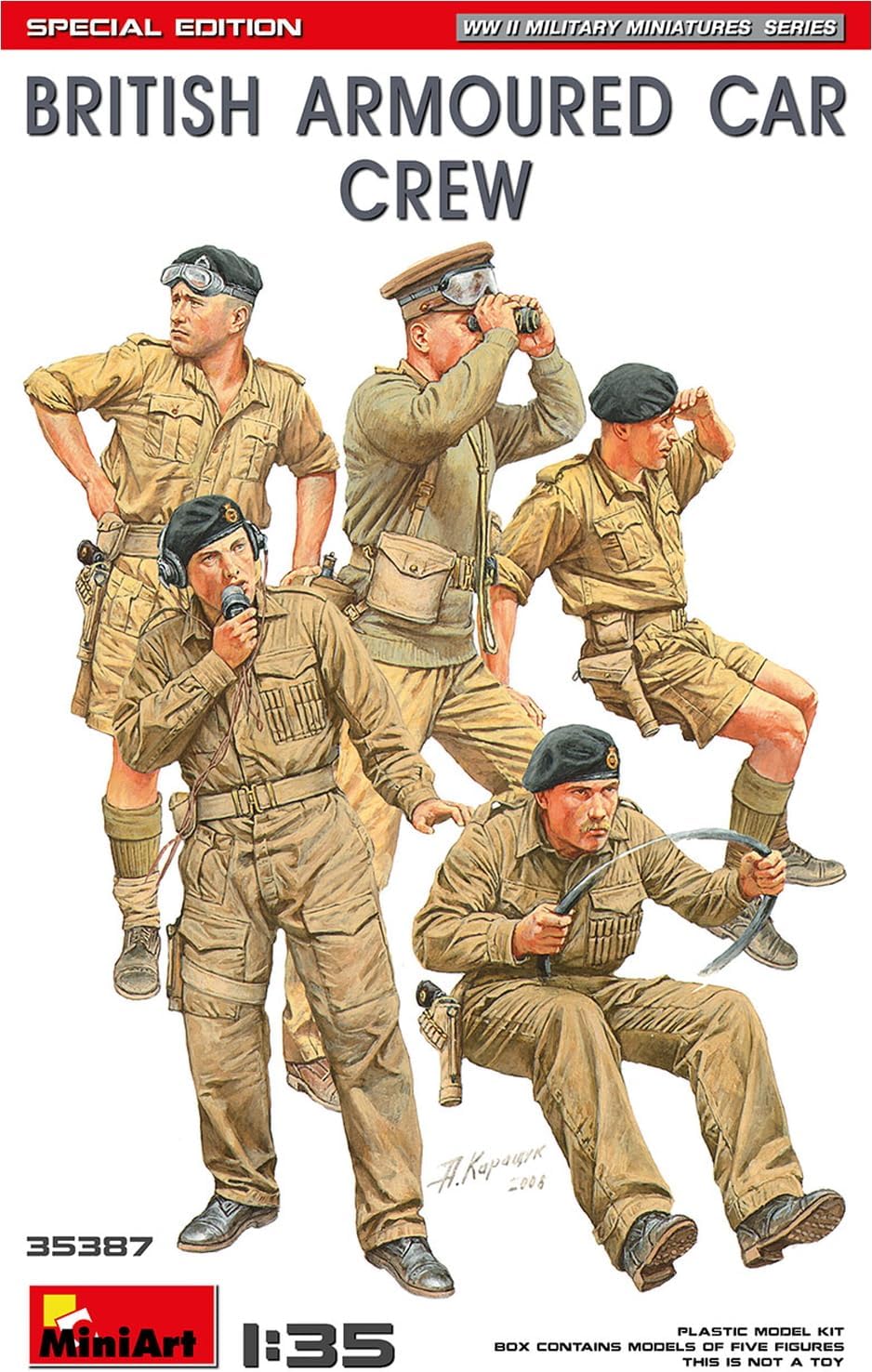 Miniart MIN35387 Scale Model, Molded Color