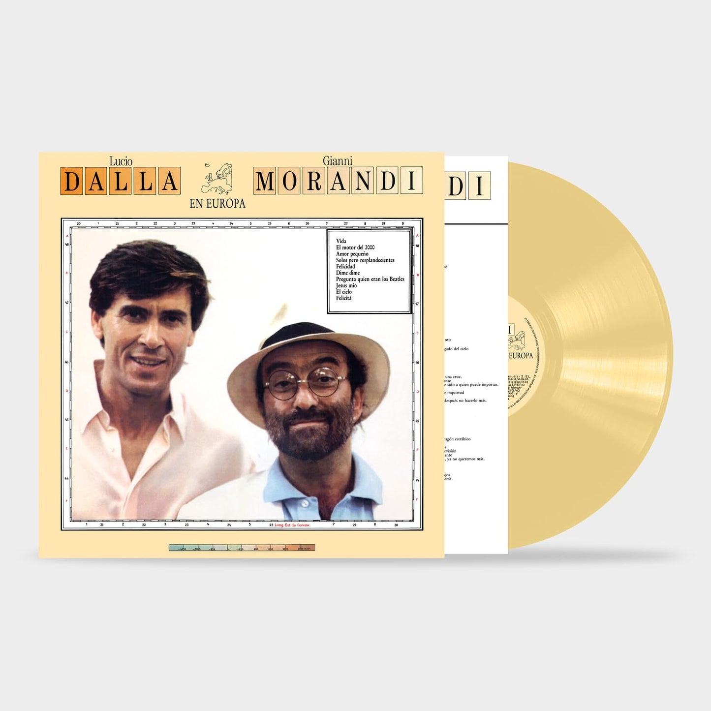 Dalla/Morandi en Europa (180gr transp.cream