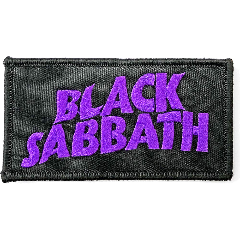 Black Sabbath Patch Wavy Band Logo Official Taille unique