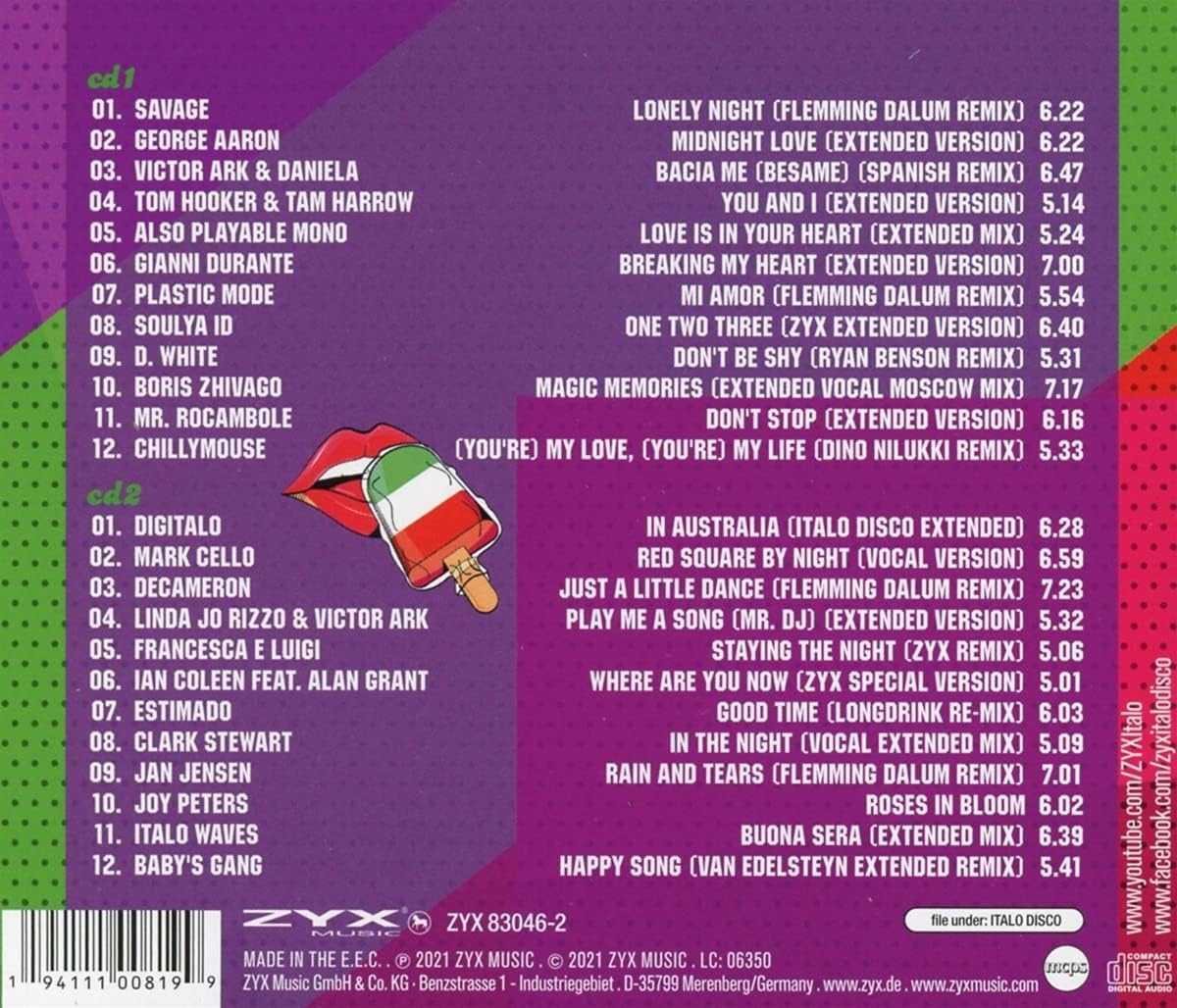 ZYX Italo Disco New Generation