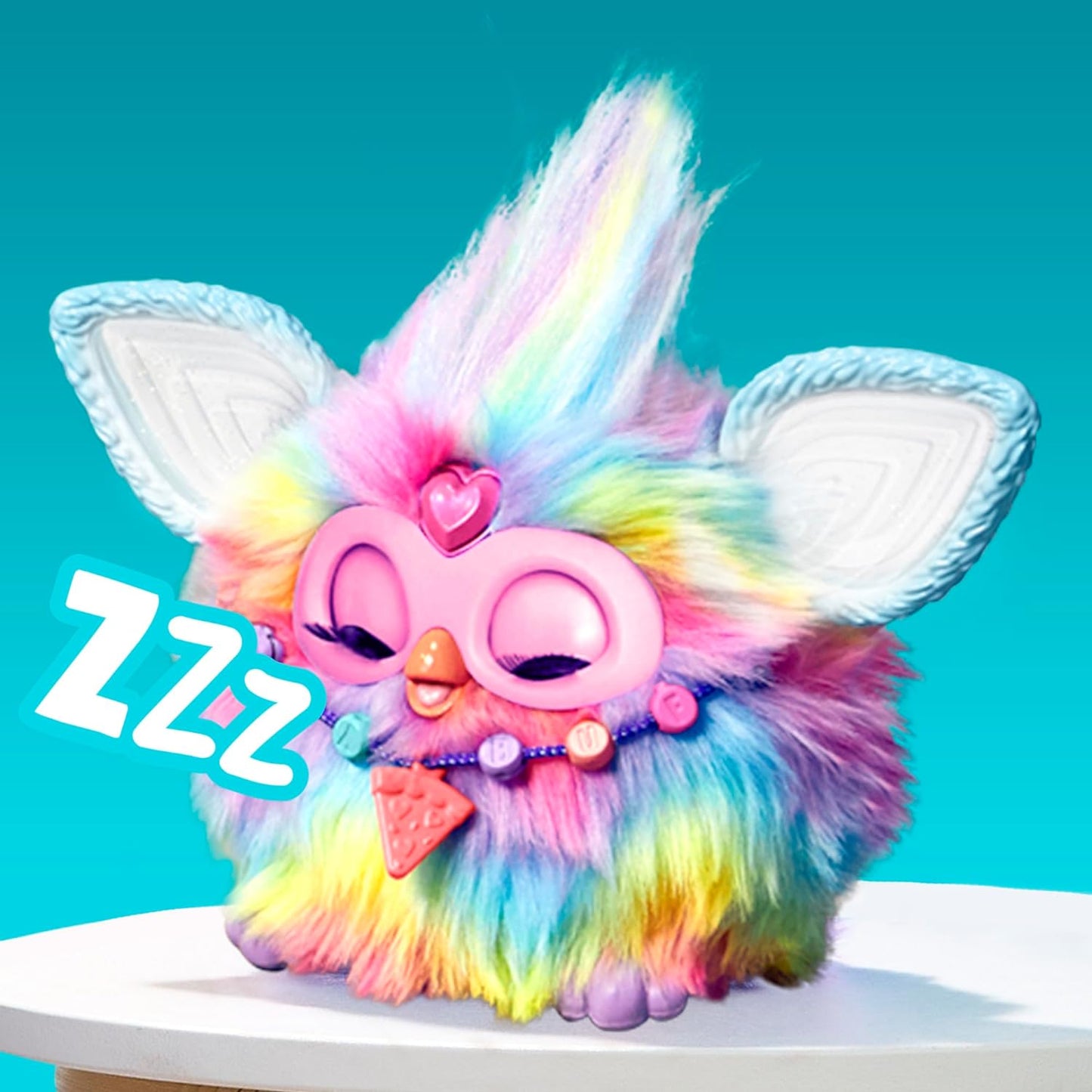 Furby Tie Dye, 15 accesorios de moda, juguetes interactivos de peluche para niñas y niños de 6 años, animatronic activado por voz