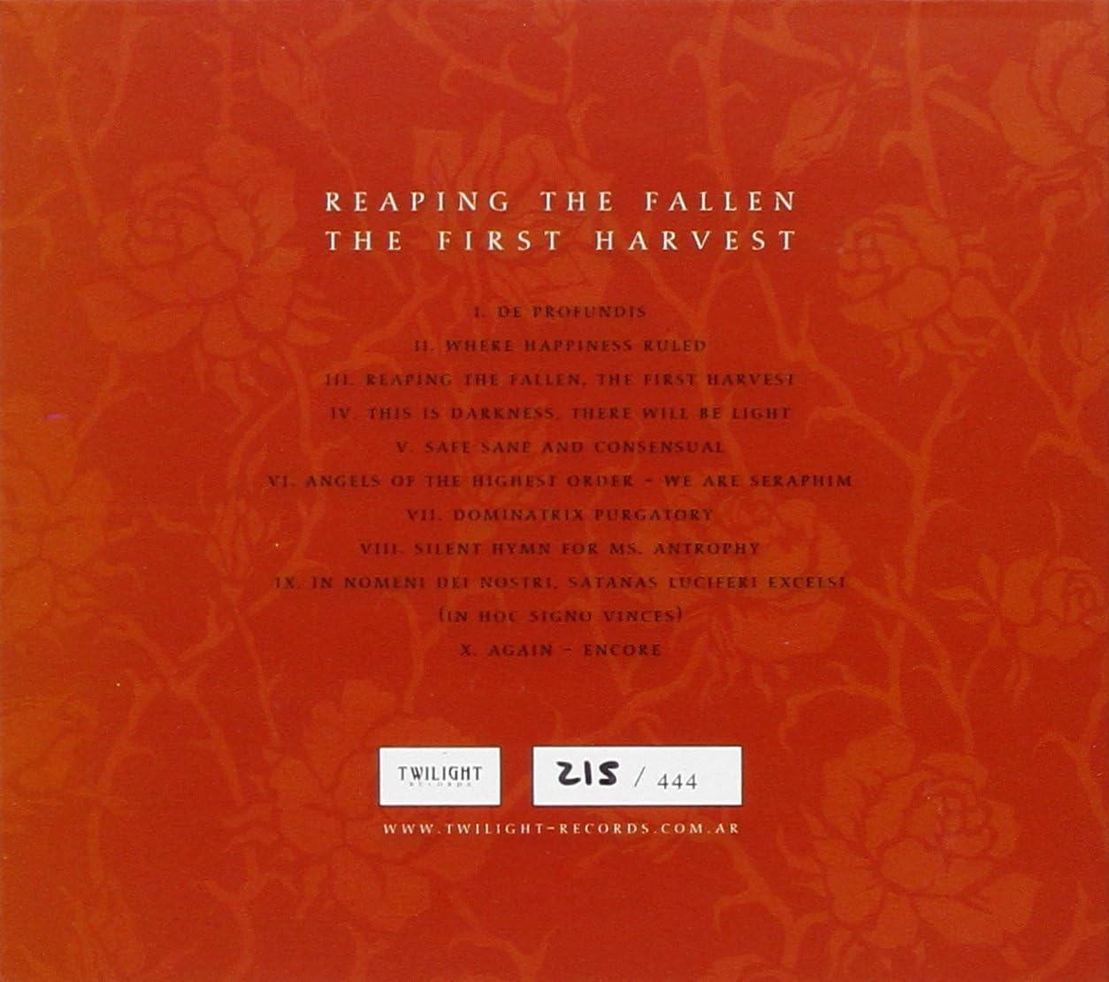 REAPING THE FALLEN -..