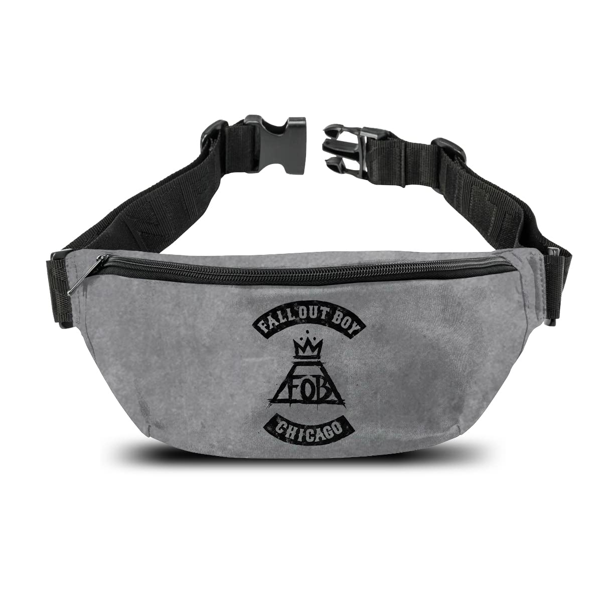 Rocksax Fall Out Boy Bum Bag - Chicago - 23cm x 18cm x 5cm - Officially Licensed Merchandise
